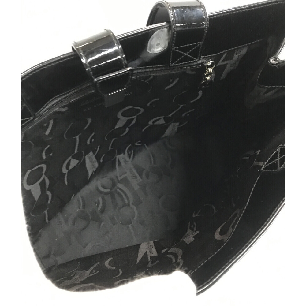 Salvatore Ferragamo Gancini Enamel Tote Bag - Picture 3 of 6